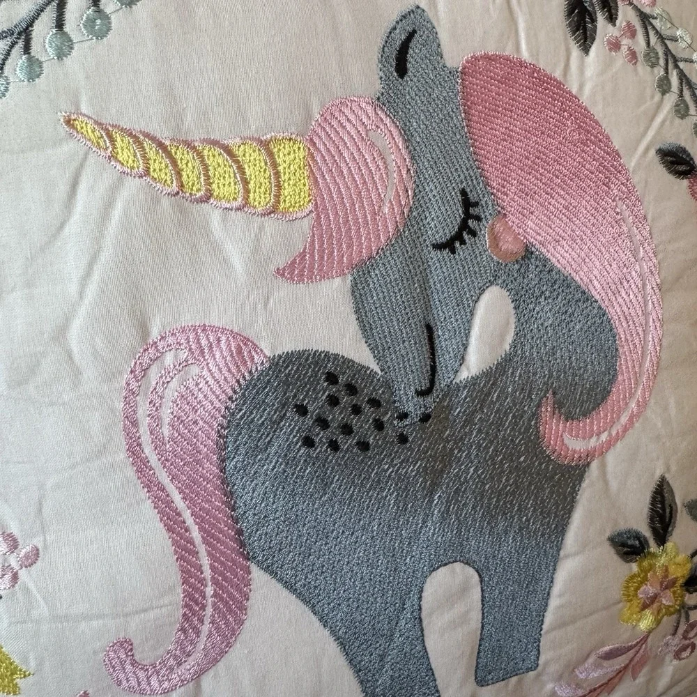 Urban Habitat Kids Unicorn Pillow 14x14 Girls Room